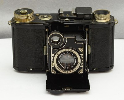 Zeiss Super Nettel Nickel Tessar 2,8 voll funktionsfähig All working