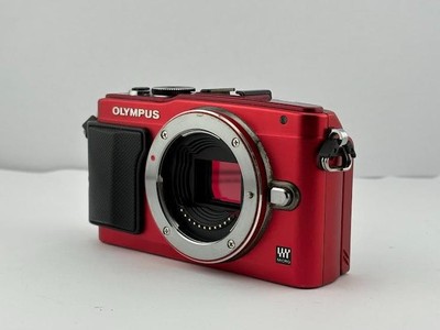 OLYMPUS PEN Lite E-PL6 Body Red Mirrorless Camera