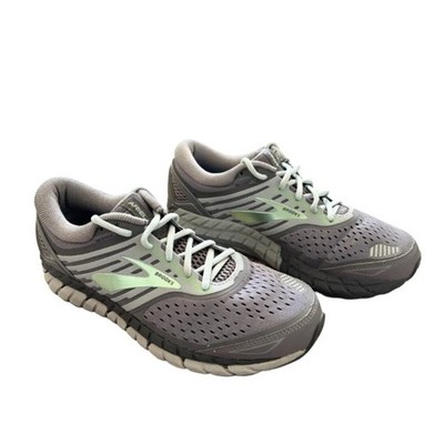 BROOKS Ariel 18 Running Shoe Sneakers  Shark Alloy Aqua  WOMEN'S 8.5