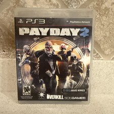 Sony Playstation 3 PS3 Pay Day 2 Complete with Manual