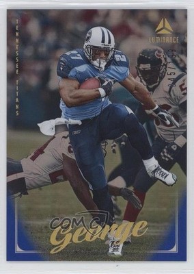 2025 Panini Luminance Blue /199 Eddie George #59 b7z