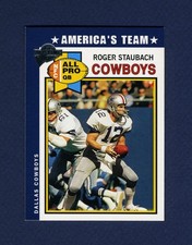 Roger Staubach: 2005 Topps Football All-Time Fan Favorites #79 