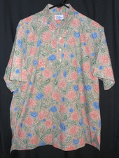 Hawaiian Shirt Reyn Spooner Vintage Reverse Print Beach Surf Tiki Pool Party XL