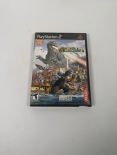 Godzilla Save the Earth Tested Sony PlayStation 2 PS2 Game Case Disc No Manual