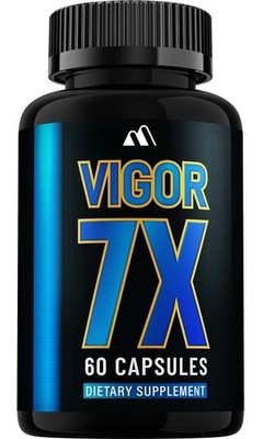(1 Pack) Vigor 7x for Men Capsules   Vigor7x Overall Health Energy All Natural~