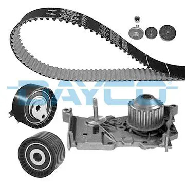 Kit distribuzione + pompa acqua KTBWP4601 DAYCO per RENAULT DACIA