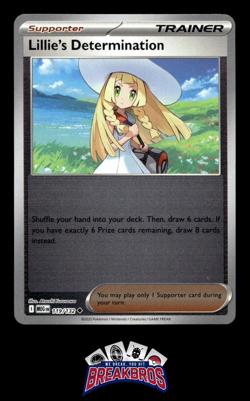 Lillie's Determination ME01: Mega Evolution #119/132 Uncommon
