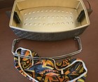 Vintage Salton Electric Hotray Replacement Fabric Top W/Metal  Support — photo 4