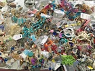 15 lbs+ Vintage Costume to Fashion Jewelry lot JUNK REPAIR CRAFT HARVEST HUGE