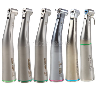 Dental 8:1 1:5 4:1 16:1 NO-LED/LED Fiber Optic Contra Angle Handpiece For NSK