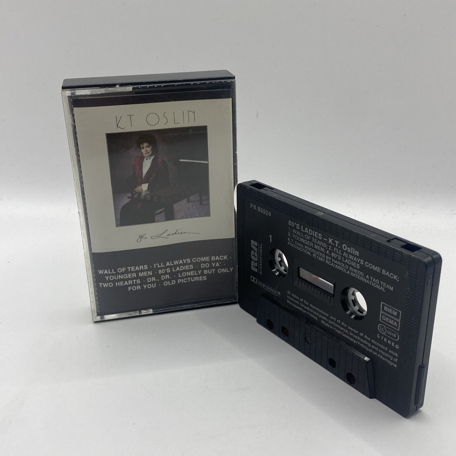 K.T. Oslin 80's Ladies Cassette Tape 1987