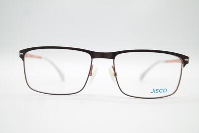 JISCO Blau BR Bronze Orange Oval Brille Brillengestell eyeglasses Neu