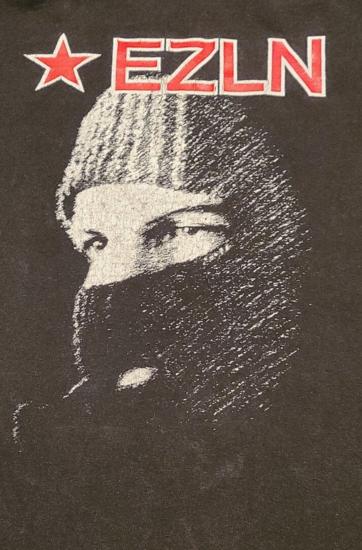 Vintage EZLN Zapatista Comandante Marcos Indigenous Mexican Anti 