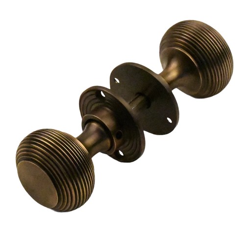 Türknauf Schwarz 65mm Aluminium - Türgriff Für Gartentor Balkontür