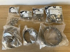 Adjustable Hose Clamps Many Size Variations Bulk Stainless Steel 304 New-sealed