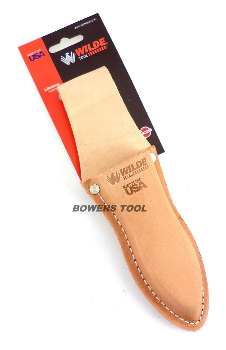 Wilde Tool Professional Flush Slip Joint Pliers – 6-1/2 Inch With Leather Pouch – Made In USA