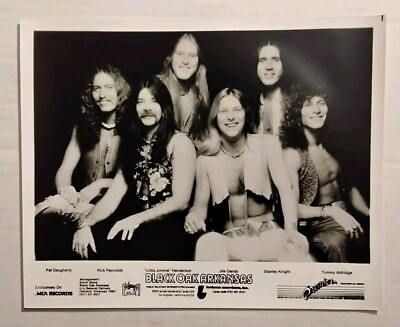 Black Oak Arkansas Original 1970s 8x10 Band Photo Jim Dandy Southern Rock
