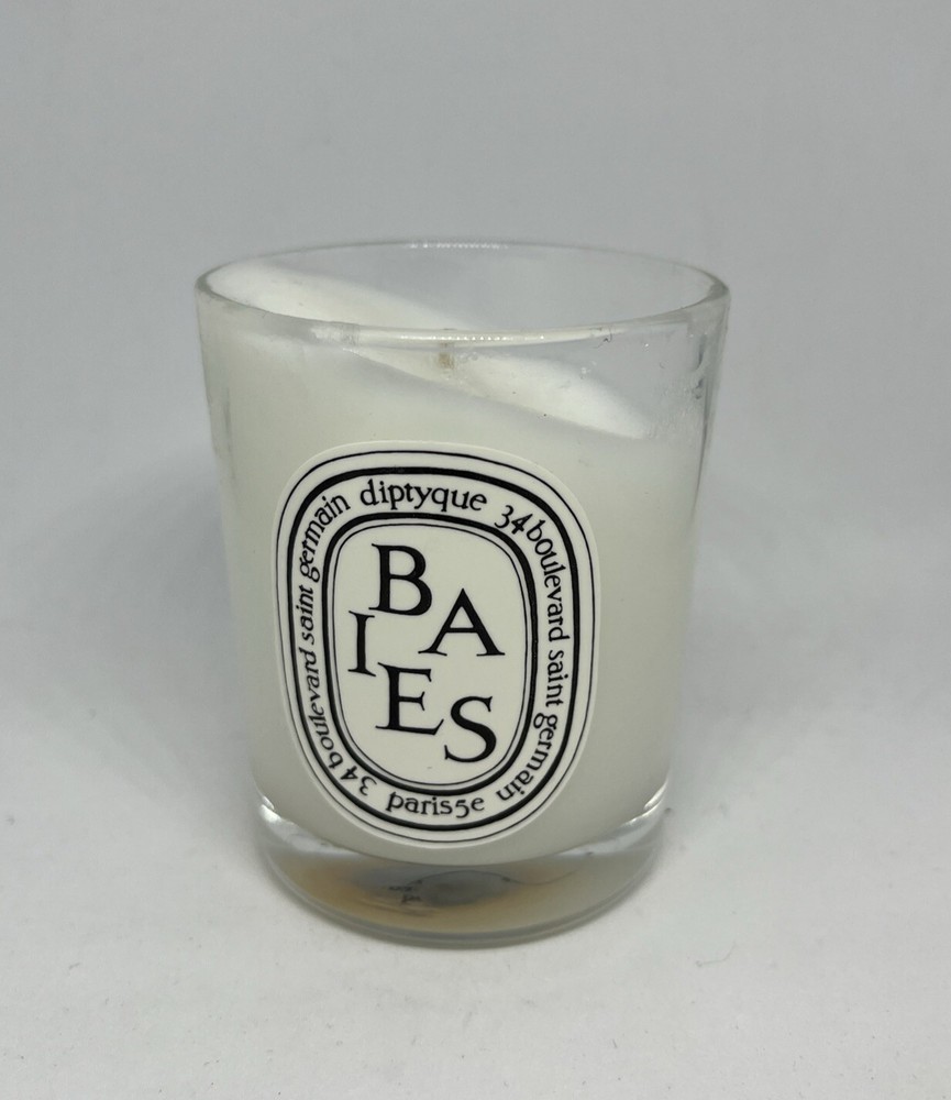 Diptyque Baies Scented Candle 2.4oz *Melted Wax * As Pictured No Box