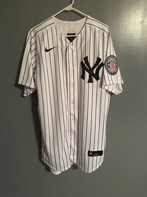 Derek Jeter New York Yankees Nike Home Elite Jersey - White | eBay