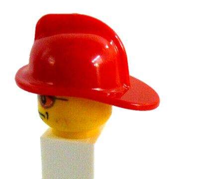 2 x LEGO  3834 Feuerwehr,City,Helme für Minifigur Feuerwehrmann in rot Neuware