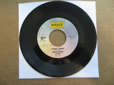 Mello-Kings   Tonite, Tonite / Do Baby Do - 1961 - Herald H-502 7'' 45 G+/Generic