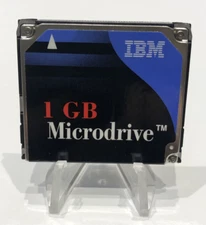 GENUINE IBM 1GB MICRODRIVE - MODEL DSCM-11000  - CF+ TYPE II P/N 07N4071