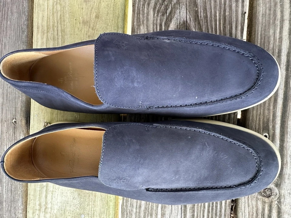 Zapato sin cordones Brooks Brothers azul marino talla 10 Foto 2 de 4