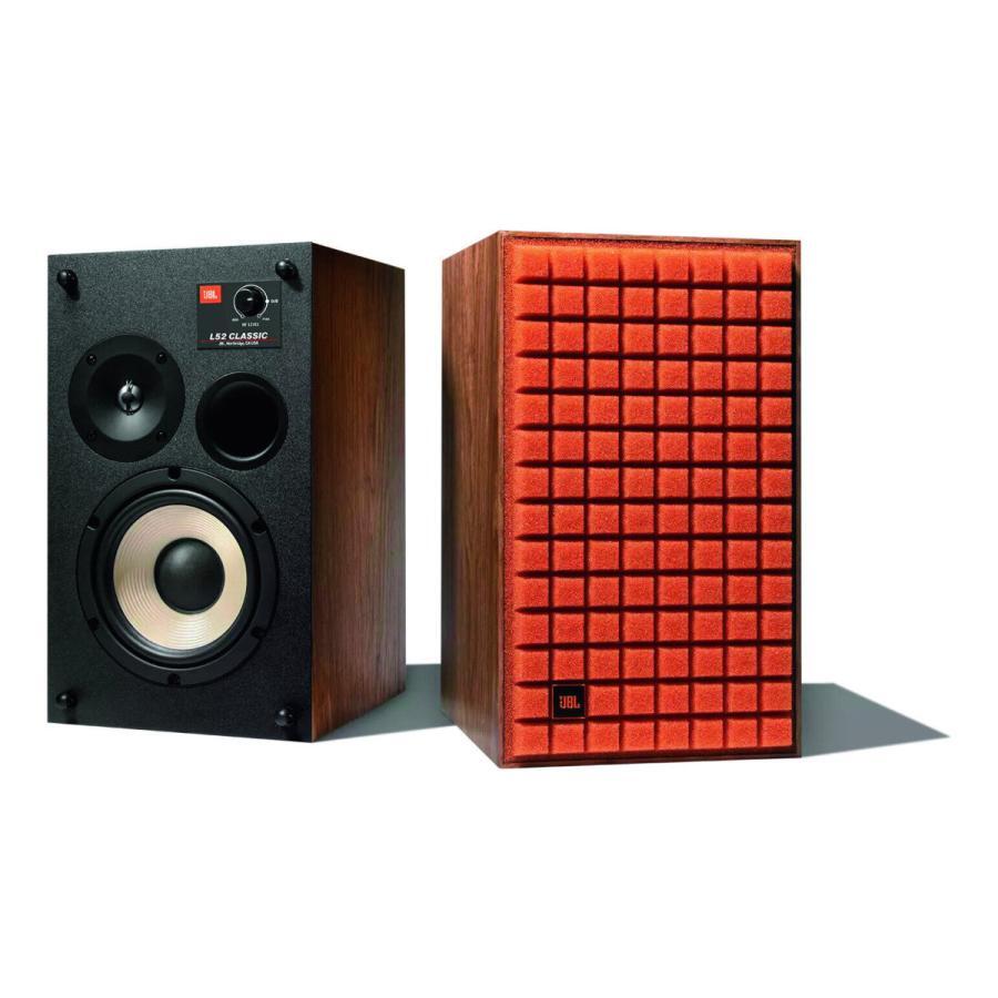 JBL L52 Classic Orange Compact Bookshelf Speakers Pair High