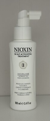 Nioxin 1 Scalp Activating  Treatment 3.4  oz