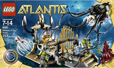Lego 8061 - Atlantis Gateway Of The Squid - 87% Complete | eBay