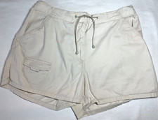 EXPRESS BLUES GIRLS SHORTS JUNIOR SIZE 11/12 KHAKI 100 COTTON NEW
