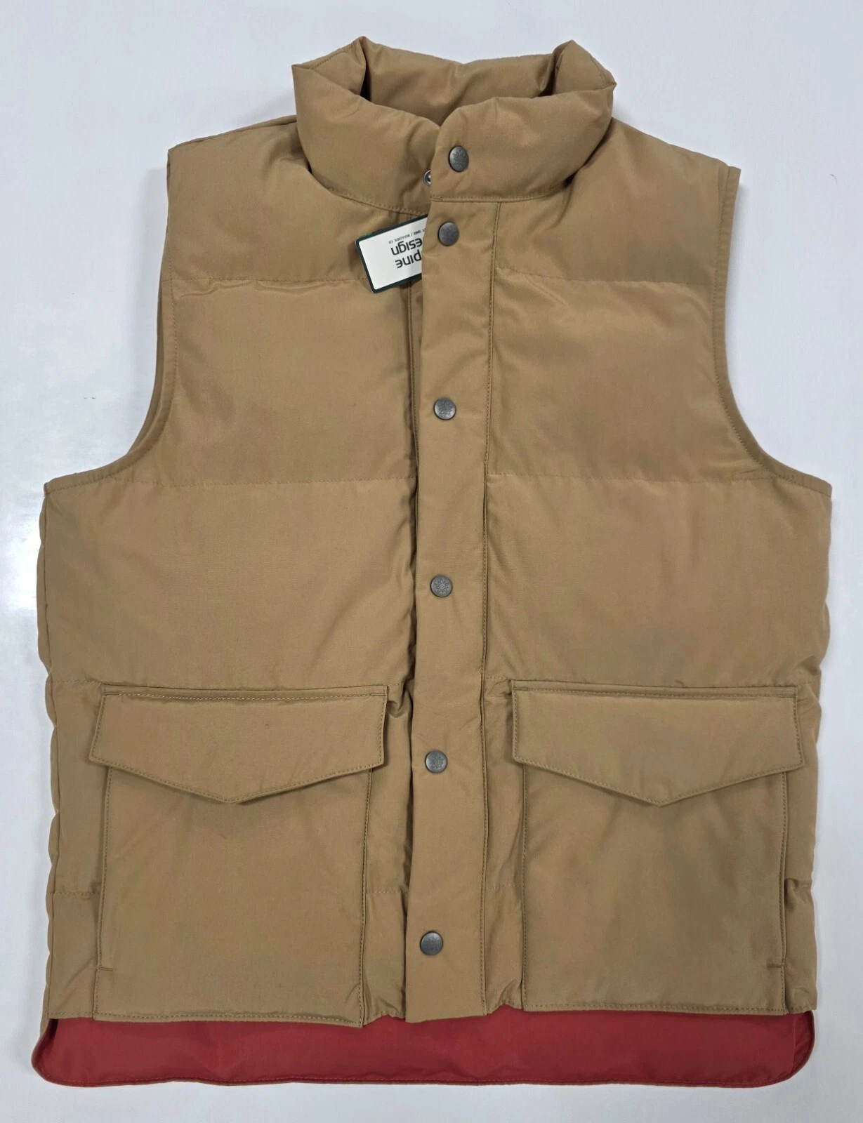 ALPINE DESIGN ** PUFFER VEST ** SIZE XXL -SAHARA SAND " NEW WITH TAGS "