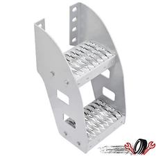 10'' Semi Truck Frame Step Mounted Side Step w/Mounting Hole For Peterbilt Frame