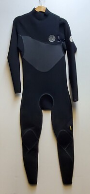 RIP CURL Men's 3/2 FLASH BOMB ZIP FREE Wetsuit - WSM7PF - BLK - XL