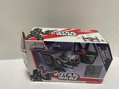Playskool Heroes Galactic Hero Star Wars First Order Tie Fighter New Damaged Box
