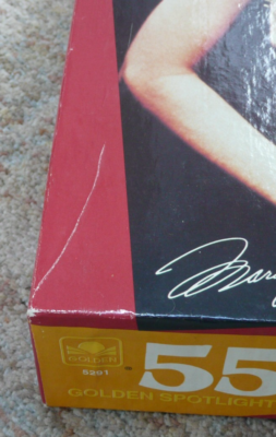 Sealed Marilyn Monroe Golden brand 550 Pc Golden Spotlight Puzzle