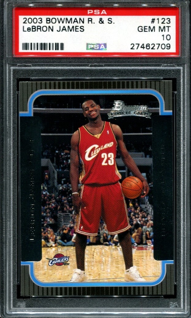 その他 2003 Bowman Lebron James RC #123 NBA 2003 Bowman Lebron James #123 Rookie RC PSA 10 | eBay