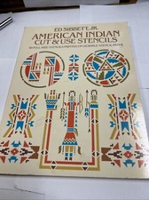 American Indian Cut Use Stencils NEW