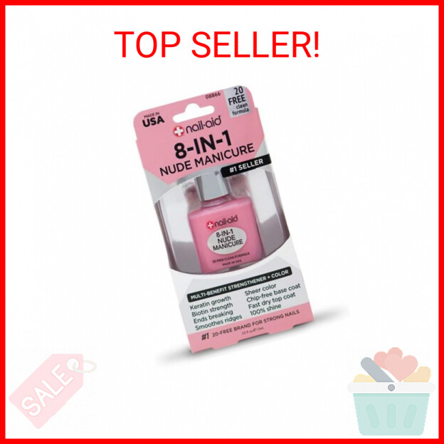 NAILAID 8in1 Nude Manicure, French Sheer, 0.55 Fluid Ounce eBay