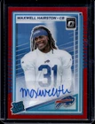 2025 Donruss Optic Football Red Maxwell Hairston #286