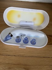 DermaSuction Pore Cleaning Device Vacuum 4 Changeable Heads Sucking Action Case