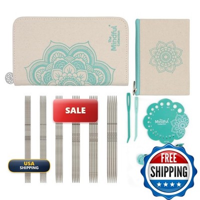 KnitPro Mindful Collection Gracious Double Pointed Needle Set 6'' (15cm) US Size