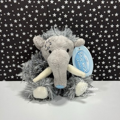 NEEDLES THE MAMMOTH #83 My Blue Nose Friend Me To You 4'' Tiny Plush Toy NWT