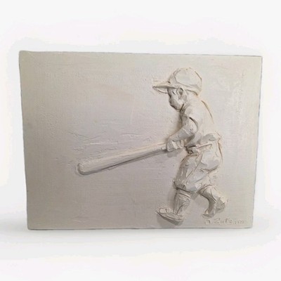 1971 Signed JOSEPH ZUTZ 3D Relief Resin Wall Art - Whoosh