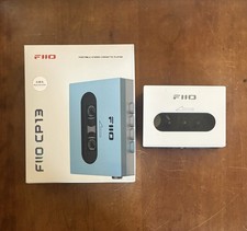 FiiO CP13 Portable Cassette Tape Player w/ 3.5mm Earphone Jack White/Black USED