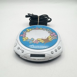 Vintage Sony Walkman Portable Personal D-EQ550 CD Player Tested & Working Flower