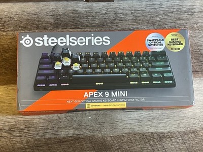 SteelSeries Gaming Apex 9 Mini Keyboard RGB-LED Open Box