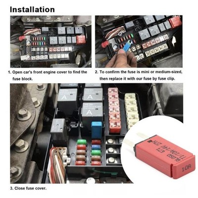 10a 14v dc auto fahrzeug mini blade fuse reset leistungsschalter schutz f440