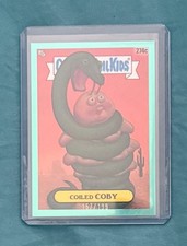 2024 Topps Garbage Pail Kids Chrome Series 7 Coiled Coby C-Name Aqua /199 GPK 🔥