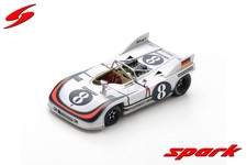 Spark S2332 1/43 PORSCHE 908/3 NO.8 TARGA FLORIO 1971 G. LARROUSSE - V. ELFORD